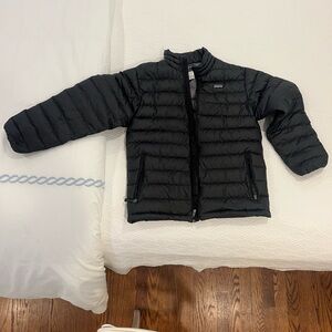 Kids Black Puffer Jacket